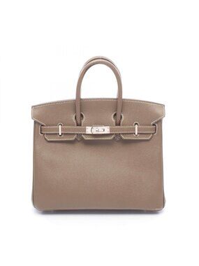 Hermes Handbag Birkin 25 Etoupe